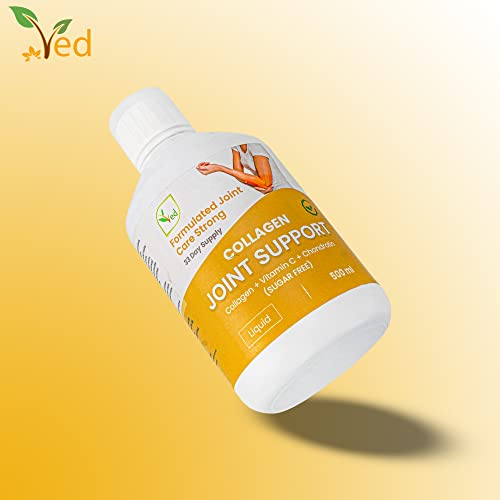 Hydrolyzed Liquid Collagen Food Supplement | Support for Joints, Skin, Muscles, Hair, &Nail Growth VedAu supplements