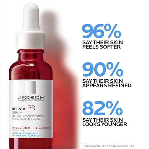 La Roche-Posay Pure Retinol Face Serum with Vitamin B3, Anti Aging Face Serum for Lines, La Roche-PosayUS supplements