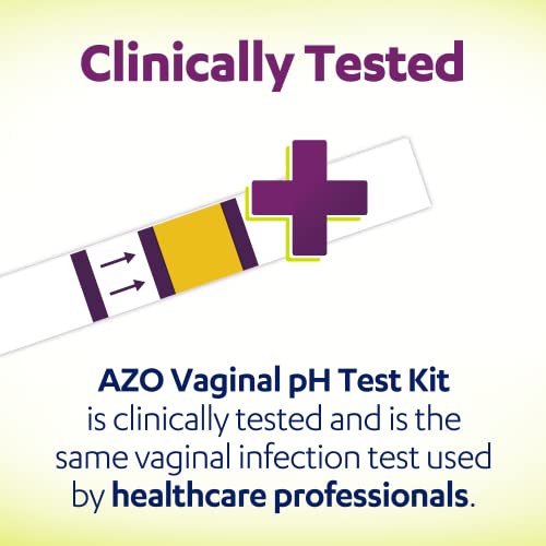 AZO Vaginal pH Test Kit, Clinically-Tested Vaginal Infection Test Kit, Fast & Accurate Results AZOAu supplements