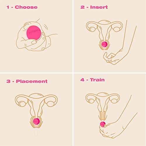 INTIMINA Laselle Weighted Exerciser Set - Women’s 3 Pelvic Floor Weights (28g, 38g, 48g) INTIMINAAu supplements