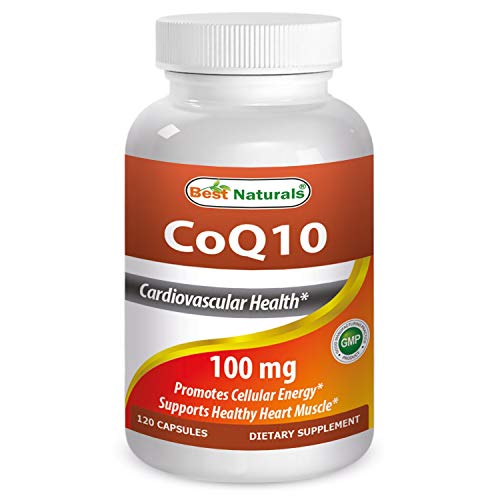 Best Naturals COQ10 100 mg 120 Capsules Best NaturalsUS supplements