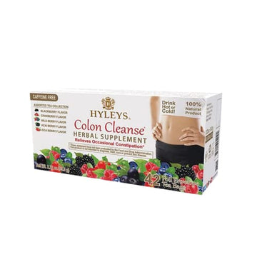 Hyleys Colon Cleanse Tea Assorted Flavors - 42 Tea Bags (12 Pack - 504 Tea Bags Total) HYLEYSUS supplements