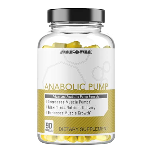 Anabolic Pump, Advanced Pump Formula, Increase Muscle Pumps, Maximize Nutrient Anabolic WarfareAu supplements