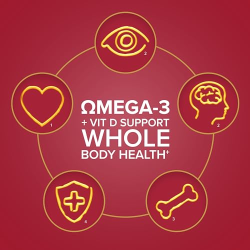Seven Seas Omega-3 Fish Oil, Max Strength, Omega 3 + Vitamin D For Whole Body Health Seven SeasUS supplements