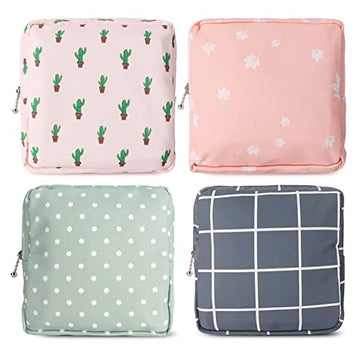 Sanitary Napkin Storage Bag,Portable Sanitary Napkin Storage Pouch Pack of 4 Reusable Menstrual Cup TuciykeAu supplements