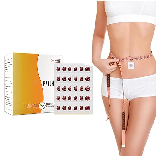 30Pcs Belly Patch, Sweatproof Patches, Toning Contouring Firming Patches, Tummy Button RosardenUS supplements