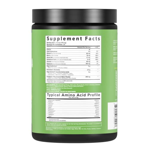 InnoSupps Natural Vegan BCAAs + EAA (Candy Apple) Enhanced Workouts, Muscle InnoSuppsUS supplements