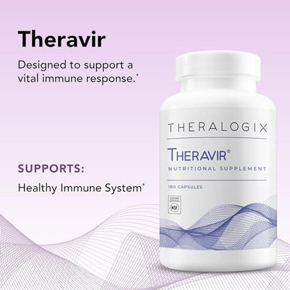 Theralogix Theravir Immune Support Supplement - 90-Day Supply - Immune Support Sup TheralogixUS supplements