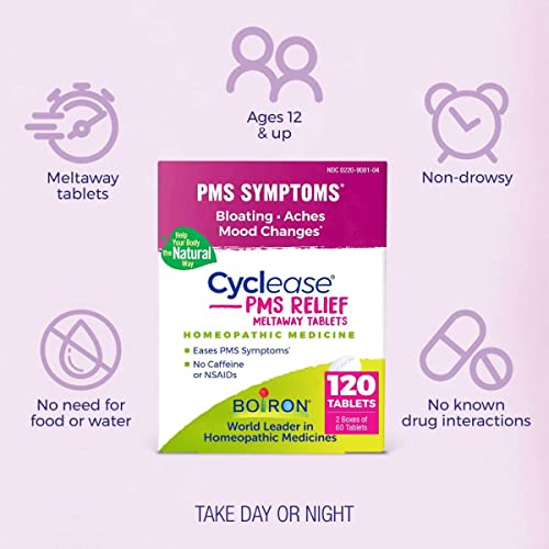 Boiron Cyclease PMS Twin Pack, 120 Tablets Count BoironAu supplements