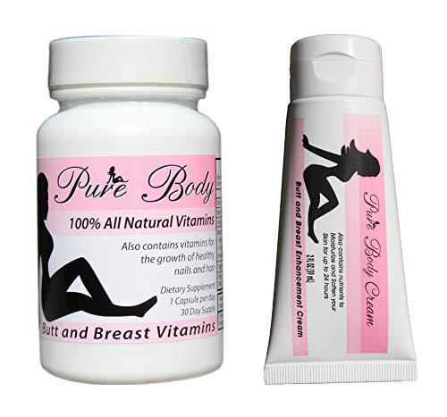 PureBody Vitamins and PureBody Cream Combo "Bundle of Joy" - The Best Butt PURE BIOTECHNOLOGIESUS supplements