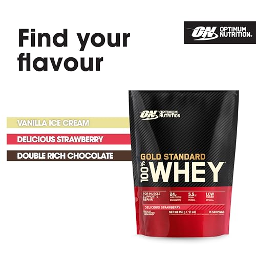 Optimum Nutrition Gold Standard 100% Whey Muscle Building and Recovery Protein Powder Optimum NutritionAu supplements
