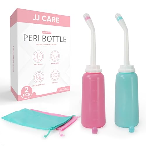 JJ CARE Peri Bottles - Pack of 2 Peri Bottles for Postpartum Care Kit, 500 ml Peri Bottles JJ CAREAu supplements