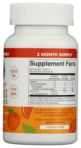 MARYRUTHS Vitamin D3 Orange MARYRUTH'SUS supplements