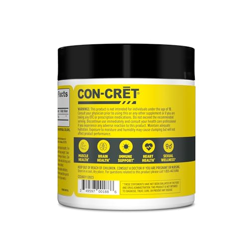 CON-CRET Creatine HCl Powder | Supports Muscle, Cognitive, and Immune Health ProMera SportsUS supplements