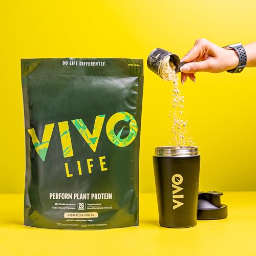 Vivo Life Perform Raw Cacao Flavour Vegan Protein Powder - BCAA Pea & Hemp Blend Vivo lifeAu supplements