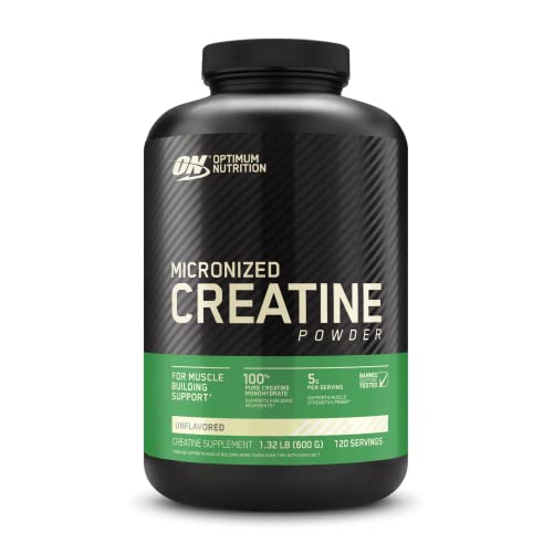 Optimum Nutrition Micronized Creatine Monohydrate Powder, Unflavored, Keto Friendly Optimum NutritionAu supplements