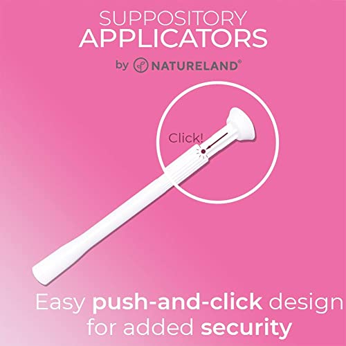 Natureland [20/40 Pack Vaginal Suppository Applicators for Women,Soft Tip Auxiliary Tool for Pills NaturelandAu supplements
