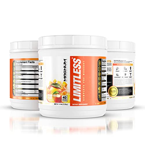 LIMITLESS Magnum 504g - Muscle Workout Powder, Sport Pre Workout for Men and Women LIMITLESSAu supplements