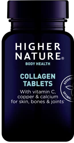 Higher Nature Collagen, High Strength - Pack of 180 (Packaging May Vary) HIGHER NATUREAu supplements