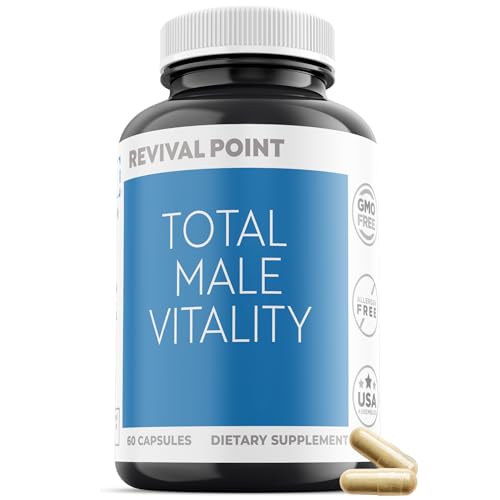 Advanced Muscle Building Supplement for Men with RipFactor, Zinc Picolinate, Vitamin D3 Revival PointUS supplements