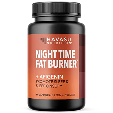 HAVASU NUTRITION Night Time Fat Burner Pills with Apigenin | 50mg | 60 Count HAVASU NUTRITIONAu supplements