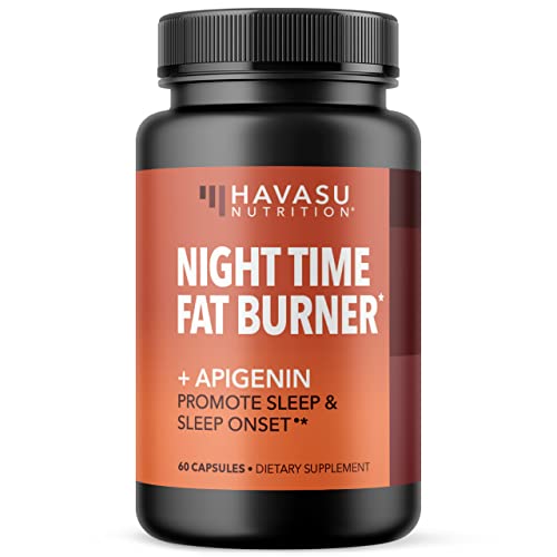 HAVASU NUTRITION Night Time Fat Burner Pills with Apigenin | 50mg | 60 Count HAVASU NUTRITIONAu supplements