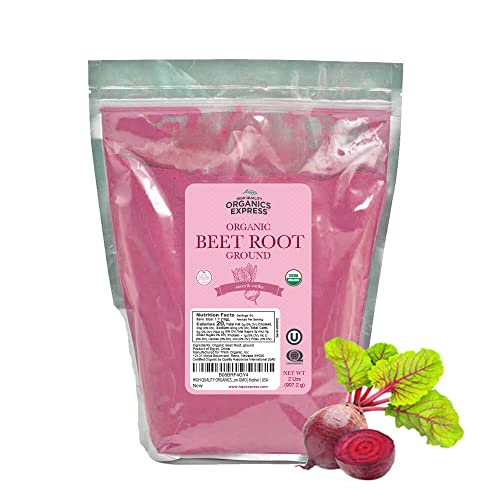 HQOExpress Organic Beetroot Powder - Organic Superfood - Nitric Oxide Booster - Non HQO HIGH QUALITY ORGANICSAu supplements