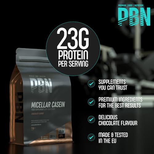PBN - Premium Body Nutrition Micellar Casein Chocolate 1kg Pouch Premium Body NutritionAu supplements
