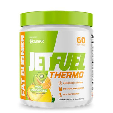 GAT SPORT JetFuel Tropic Thunderburst Thermo Powder for Fat Burning, ZumXR Caffeine GAT SPORTAu supplements