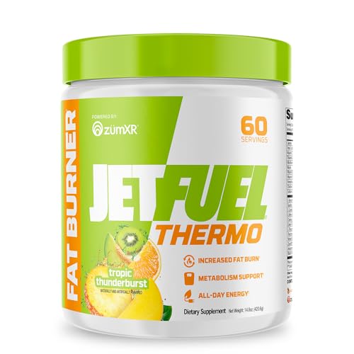 GAT SPORT JetFuel Tropic Thunderburst Thermo Powder for Fat Burning, ZumXR Caffeine GAT SPORTAu supplements