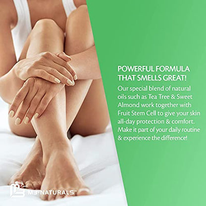 Tea Tree Oil Foot Balm - Natural Remedy for Athletes Foot, Toenail Repair M3 NaturalsUS supplements