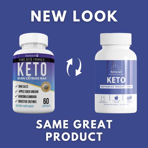 Nutriumph Keto BHB exogenous ketones | Keto Diet Pills | Advanced Ketone Supplement NutriumphUS supplements