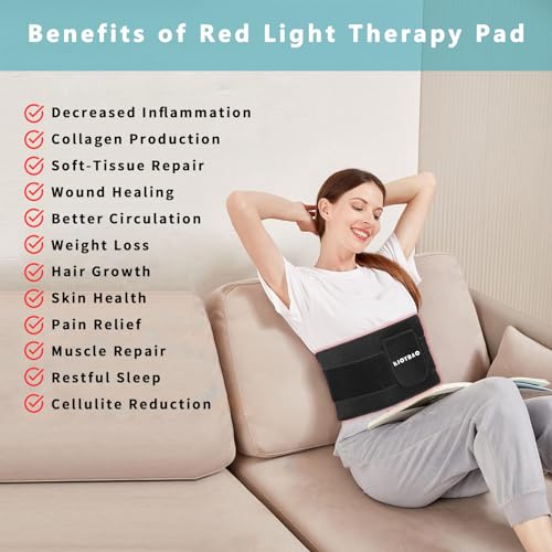 RJOYBAO Red Light Therapy Infrared Light Therapy Belt for Body,Red Light Therapy lamp RJOYBAOAu supplements