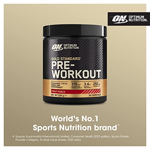 Optimum Nutrition Gold Standard Pre Workout Powder, Energy Drink with Creatine Monohy Optimum NutritionUS supplements