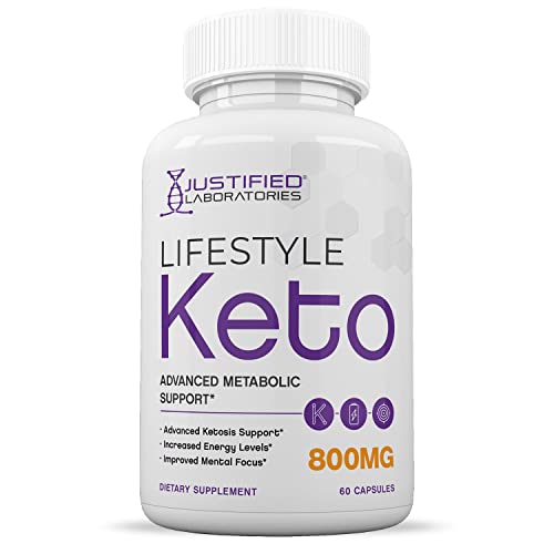 (3 Pack) Lifestyle Keto Pills 800MG Includes Patented goBHB Exogenous Ketones Advanced Justified LaboratoriesUS supplements