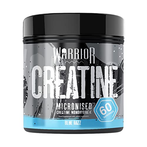 Warrior Creatine Monohydrate Powder – 300g – Micronised for Easy Mixing WarriorUS supplements