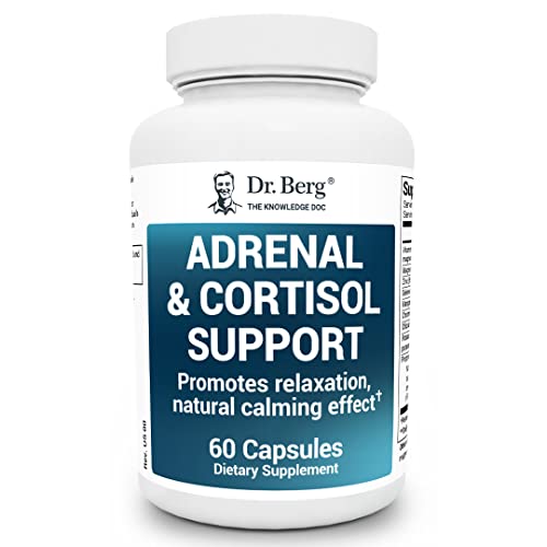 Dr. Berg Adrenal & Cortisol Capsules - Adrenal Supplement & Cortisol Manager - Mood Dr. Berg NutritionalsAu supplements