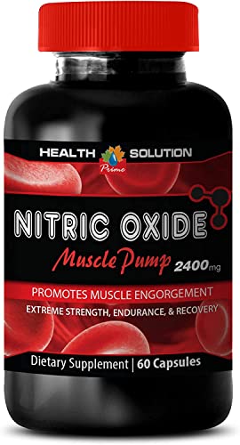 Muscle Pump pre Workout - Nitric Oxide 2400mg Muscle Pump, Extreme Strength Health Solution PrimeAu supplements