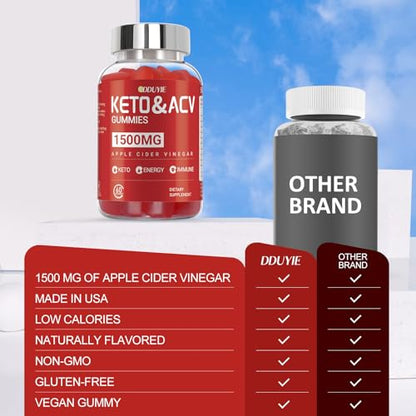 DDUYIE Keto ACV Gummies Advanced Weight Loss - 1500mg Keto ACV Gummies DDUYIEUS supplements
