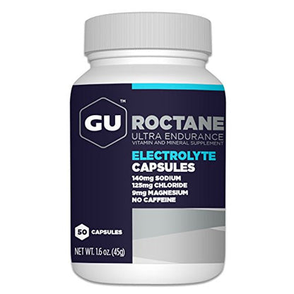 GU Energy Variety Pack, Roctance Ultra Endurance Electrolye Capsules GU EnergyUS supplements