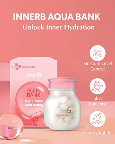 Innerb Aqua Bank (28 Servings, 4 Weeks) - Premium Korean Skincare Supplement CJwellcareAu supplements
