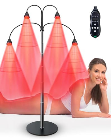 YMM Update Red Light Therapy for Body, All Metal Red Light Therapy Device with Stand, 660nm YMMAu supplements