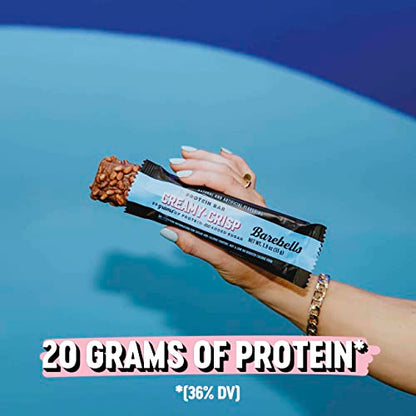Barebells Protein Snacks Bars Creamy Crisp - 12 Count, 1.9oz Bars 55g of High Protein BAREBELLSUS supplements