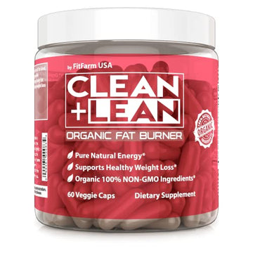 Clean+Lean-Organic Fat Burner by FitFarm USA - Worlds First Organic Fat Burner Supports FIT FARM USAAu supplements