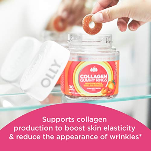 OLLY Collagen Gummy Rings, 2.5g of Clinically Tested Collagen, Boost Skin Elasticity & Reduce OLLYUS supplements