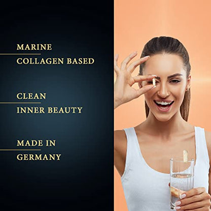 Marine Collagen - 60 Capsules of Type 1 Hydrolysed Marine Collagen SatinNaturelUS supplements