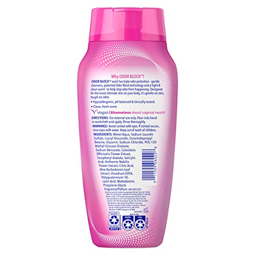 Vagisil Feminine Wash for Intimate Area Hygiene, Odor Block, Gynecologist Tested VagisilAu supplements