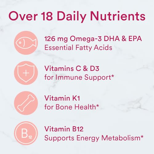 SmartyPants Women's Multivitamin Gummies: Omega 3 Fish Oil (EPA/DHA), Methylfolate SmartyPantsAu supplements