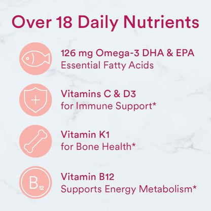 SmartyPants Women's Multivitamin Gummies: Omega 3 Fish Oil (EPA/DHA), Methylfolate SmartyPantsUS supplements