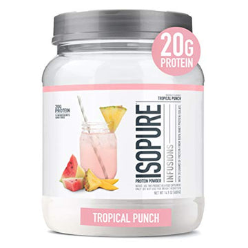 Isopure Protein Powder, Clear Whey Isolate Protein, Post Workout Recovery Drink Mix IsopureUS supplements